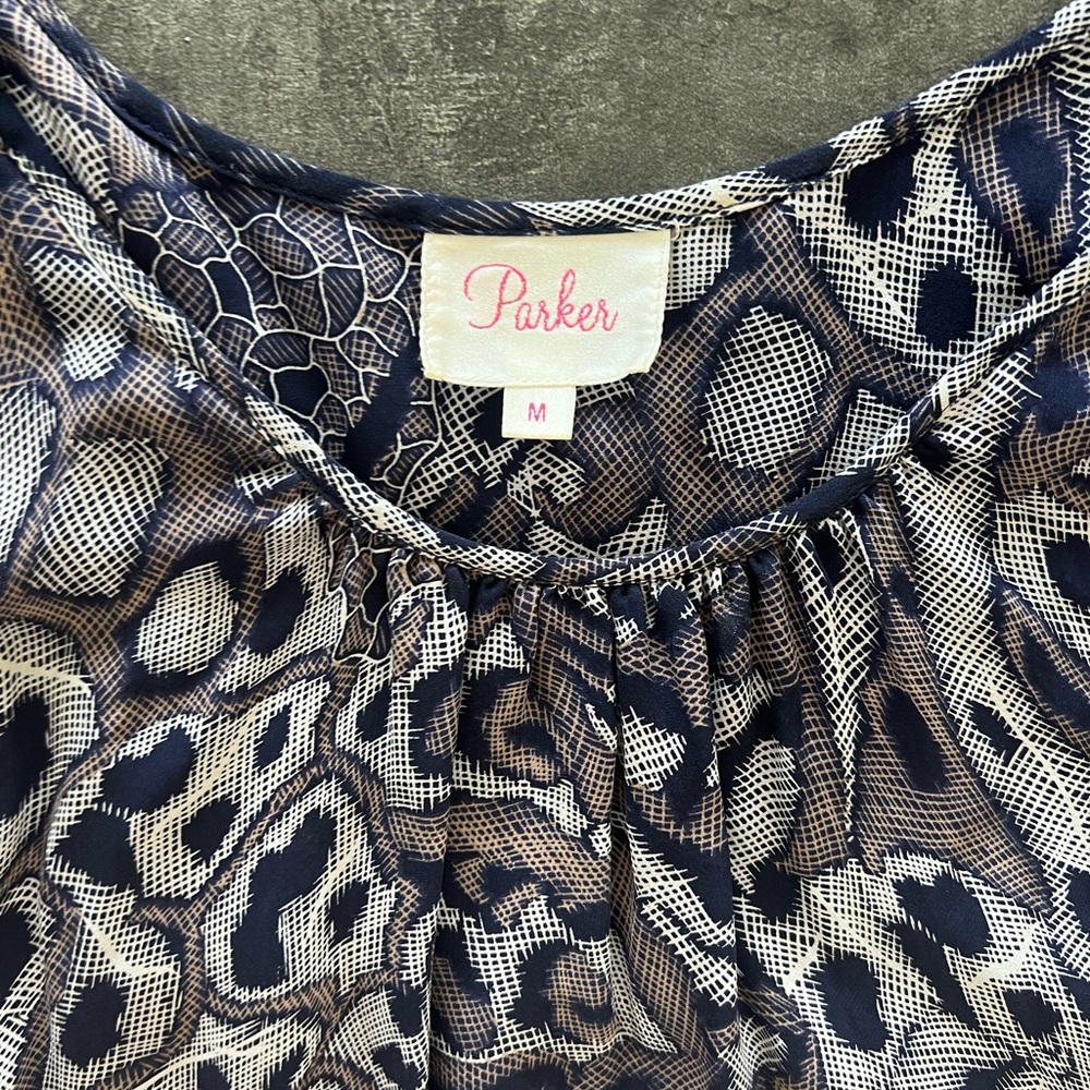 Parker silk dress